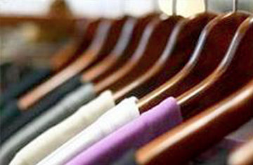 Better Homes & Gardens Walnut Finish Soild Wood Suit Hangers, 60 Count