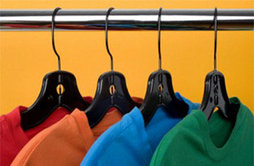 Kids Velvet Hangers 11.5” Inch Children's Clothes Hangers Non-Slip