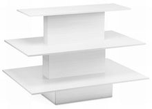 Load image into Gallery viewer, Only Hangers 3 Tier Display Tables in Black, White, or Maple - Available in Oval, Rectangular or Square