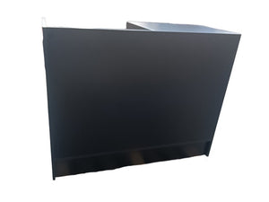 Black Combo Register Stand & Wrap Counter - 4FEET