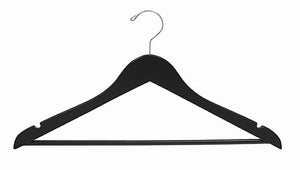 Black Coat Hanger: Set of 3