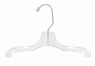 Children's Clear Plastic Suit Hanger w/Clips - 12  Product & Reviews -  Only Hangers – Only Hangers Inc.