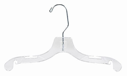 Recycled Plastic Kids Hangers, 13.5 Heavy Duty Big Kids Plastic Hangers, Bulk Pack Childrens Hangers Plastic, Large Toddler Hangers for Clothes, Child Size (2-12yrs