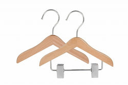 Children's Clear Plastic Suit Hanger w/Clips - 14  Product & Reviews -  Only Hangers – Only Hangers Inc.