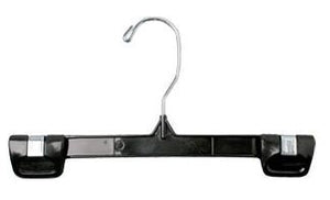 Plastic Gripper Hanger w/Swivel Hook 10 - Black