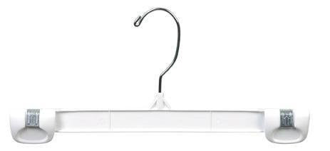 Plastic Gripper Hanger w/Swivel Hook - White  Product & Reviews - Only  Hangers – Only Hangers Inc.