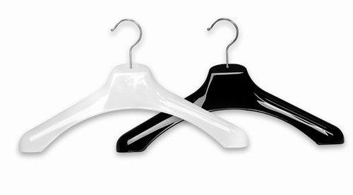 SlimLine Wide Shoulder Black Coat Hanger  Product & Reviews - Only Hangers  – Only Hangers Inc.
